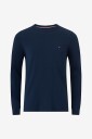 Tommy Hilfiger   Pysjsett Ls Modal Pj Set   Blå