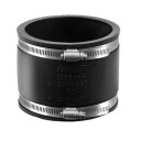 Fernco 65-76/75-88 mm kobling 75 mm t/støpejern DN65, over bakken