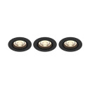 Philips Impala Ceiling spotlys 6W 3-pakning (sort)
