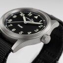Hamilton Herreklokke H69401430 Khaki Field Sort/Tekstil Ø38 mm