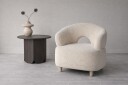 Venture Design Moglas lenestol Hvit/naturfarget Hvit