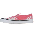 Vans Sko Classic Slip On Fargeteori Sjakkbrett Honeysuck 345 Sko Hvit Rosa