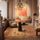 Dusty Deco Lisboa Ullteppe 300x400 cm Multi Amber