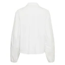 My Essential Wardrobe Mwsunna Balloon Sleeve Shirt   White   38