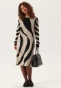 Vero Moda Vitif Crewneck Knit Midi Dress