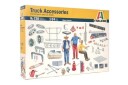 Italeri 1/24 Lastebilstilbehør med 3 Figurer for Modellbygging