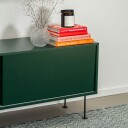 Decotique Vogue Mediabenk med Ben 136 cm Grønn / Svart