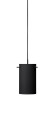 Other Brand FM1954 takpendel 16 cm - Svart