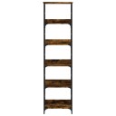  Bokhylle røkt eik 50x33x188,5 cm konstruert tre 8721012124424