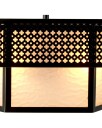 Minerva taklampe bronse