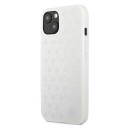 Mercedes Hardcase til iPhone 13 Mini 5,4" Hvit med Sølv Stjernemønster