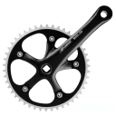 Prowheel Fixie/citybike kranksæt sort 46T