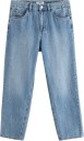 Lindex Baggy Jeans With Regular Waist   Blue   140