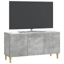  TV skap Betonggrå 99 x 34,5 x 50 cm Konstruert tre