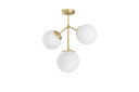 Taklampe Damar Gul/Hvit