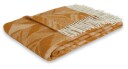 ByBorg Ullpledd - 100% Newzealandsk ull - Herringbone Gul - 130x200 cm - By Borg