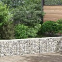 vidaXL Gabion høybed 3 stk 30x30x50 cm jern