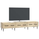  TV skap med skuff Sonoma eik 147 x 34,5 x 30 cm Konstruert tre