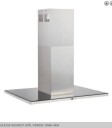 Silverline Nordic Dark Ada 90 cm Fritthengende Ventilator med Digital Display