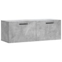  Veggskap betonggrå 100x36,5x35 cm konstruert tre 8720845950019