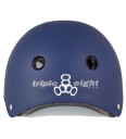 Triple Eight Hjelm - Sertifisert Sweatsaver - Navy Gummi - Triple Eight - L/XL - Sykkelhjelm - Blå
