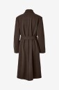 pieces   Kåpe Pcaya Long Coat   Brun