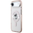 Karl Lagerfeld MagSafe Mobildeksel Choupette Sketch Logo for iPhone 17 Air - Rosa