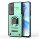 INCOVER Honor 90 Lite Håndverker Deksel med Magnetisk Kickstand Og Cam Slider - Grønn