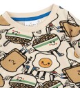 The New Siblings Collegegenser   TnstNelson   White Swan AOP   The New   1 år 80   Collegegenser   Beige
