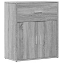  Skjenk grå sonoma 60x31x70 cm konstruert tre 8721012493711
