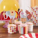 Club Green Hootyballoon Partypicks & Begre Sirkus 12-pack HBCP114