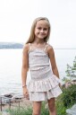 Vilje & Ve Milla Skjørt Med Blomsterprint Pastel Rose (122 / 7 år)