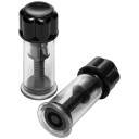 Master Series Maxxx Powerful Twist Nipple Suckers     - Svart