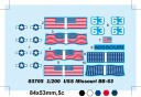 Trumpeter 1/200 USS Missouri BB-63