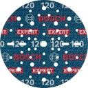 Bosch Ø150 mm Slipeplater K120, 50 stk, Elektroverktøy Tilbehør