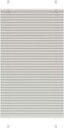  plisségardin lys grå 70x100 cm Stoff Bredde 69,4 Polyester