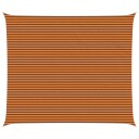 vidaXL Solskygge seil Oransje og Brunt 6 x 7 m 100% polyester Oxford