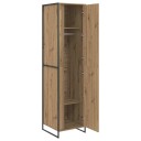  Klesskap 2 pcs Kunstnerisk Eik 50 x 50 x 200 cm Konstruert tre