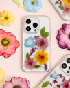 iPhone 12 / 12 Pro iDeal Of Sweden Clear Deksel - Summer Blossom