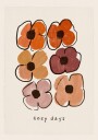 Cozy Days Blooms Plakat / 30x40