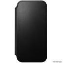 Nomad Skinnfoliodeksel med MagSafe for iPhone 18/17 Pro Max - Svart