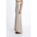 LE Twins Dame Skjørt Beige M,