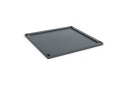 Hay Colour Crate Plastic Large Lokk Charcoal