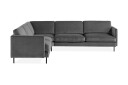 Teodin Hjørnesofa FløyeLysegrå