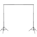 vidaXL Fotostudiosett med 5 fargerike bakgrunner og justerbar ramme