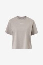 Aim'n T skjorte Script Boxy Brun