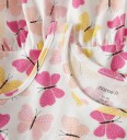 Name It Kjole - NmfVigga - Bright White/Rosa Sløyfe - Name It - 3 år (98) - Kjole Gul Hvit Lilla