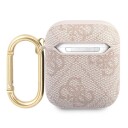 Guess Gua24gsmp Guess 4G Script Pc/Pu-Etui Til Airpods 1/2 Rosa