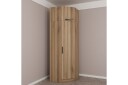 Hjørnegarderobe Cambrian 74 cm   Eik