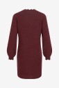 Vila   Kjole viNikolina O neck L/S Knit Dress     Rød